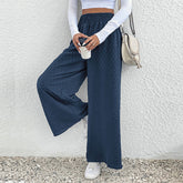 Portez un pantalon décontracté à jambes larges